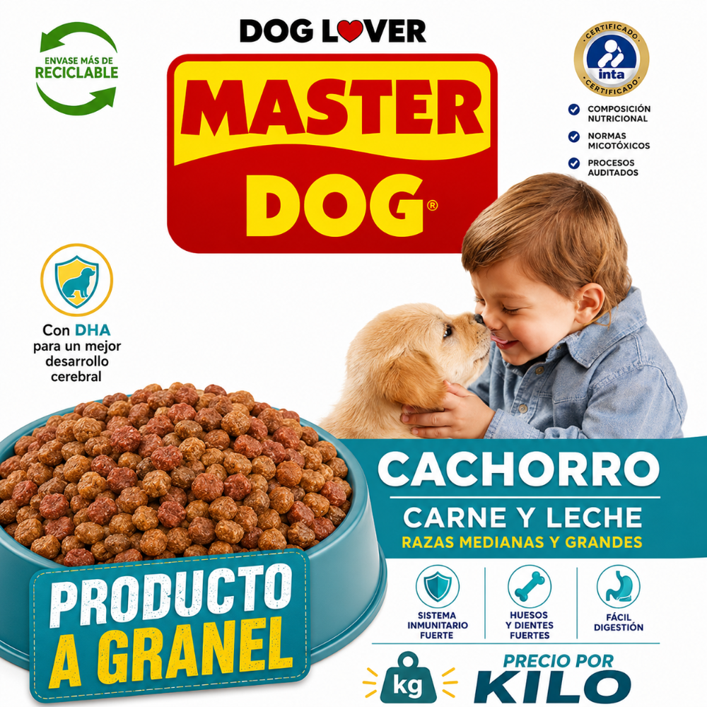 MASTER DOG CACHORRO GRANEL