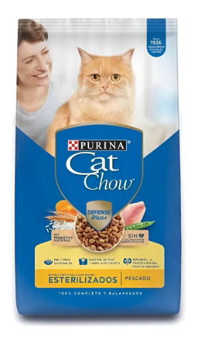 CAT CHOW 19.5KG ESTERELIZADO
