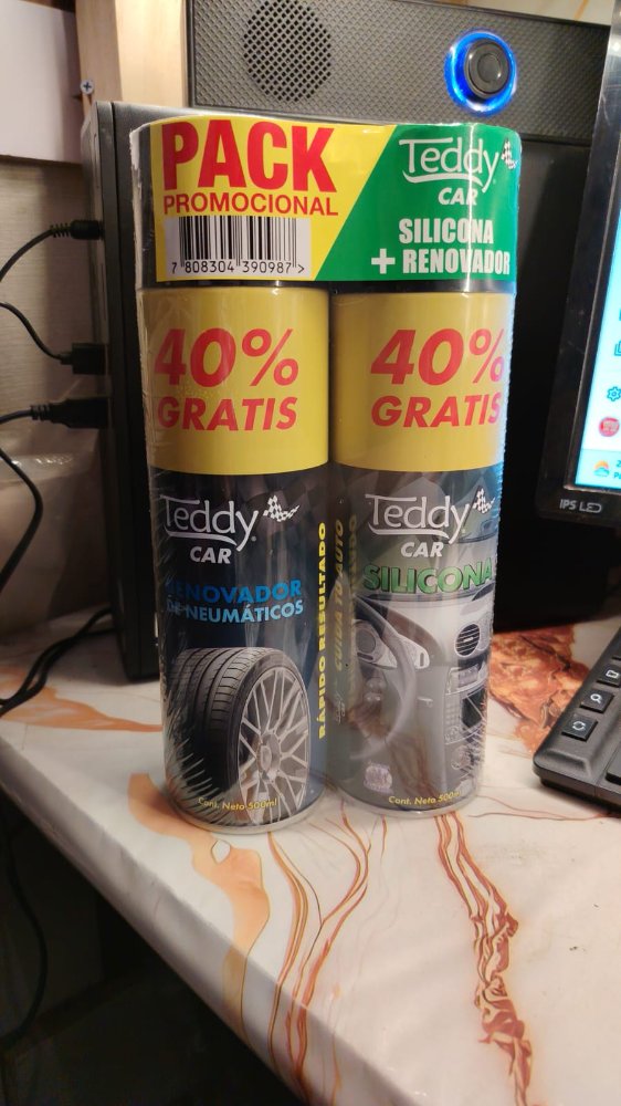 PACK TEDDY CAR