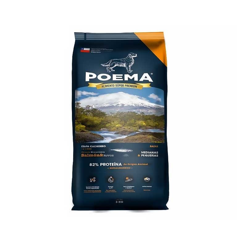 POEMA 12KG CACHORRO SALMON