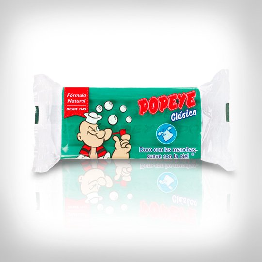 JABON POPEYE VERDE EN BARRA