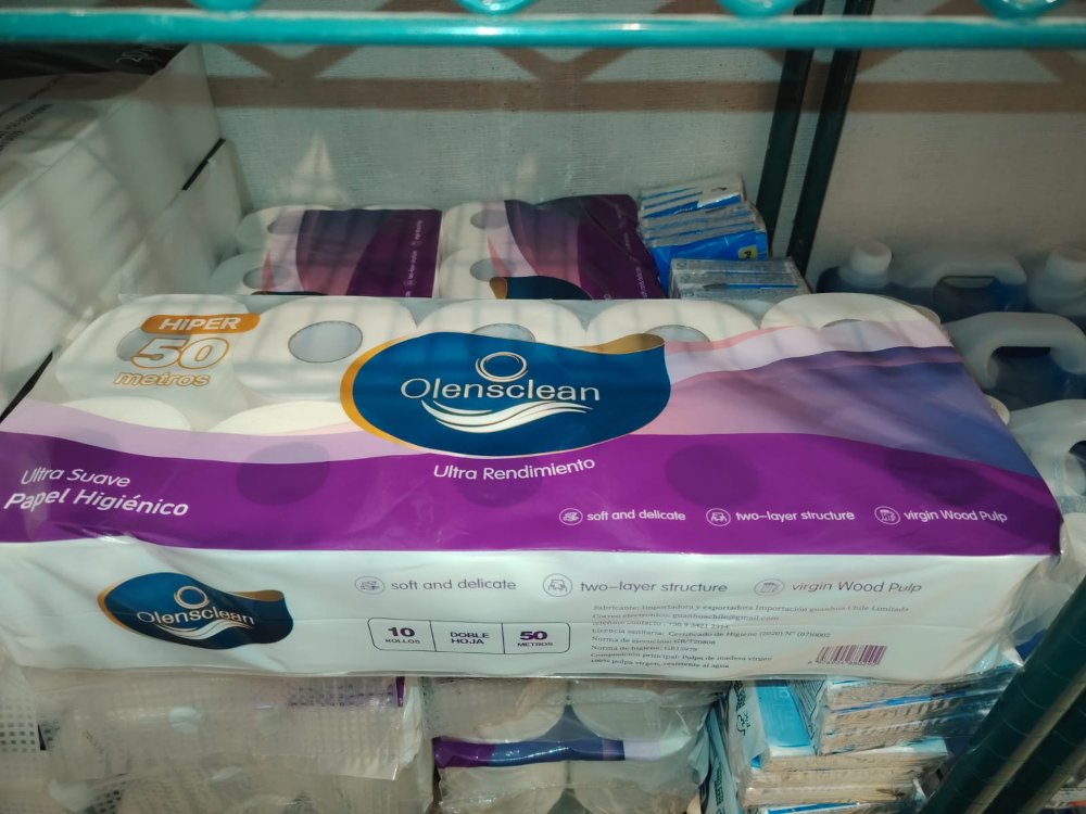 PAPEL H. MANGA OLENSCLEAN 5OMTRS X 10 UND 50 MTRS