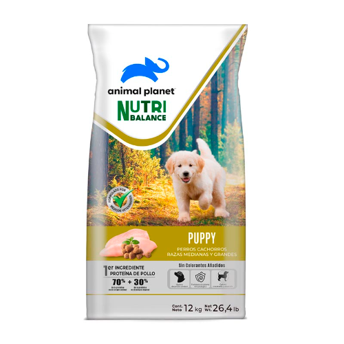 ANIMAL PLANET12KG CACHORRO MEDIANO