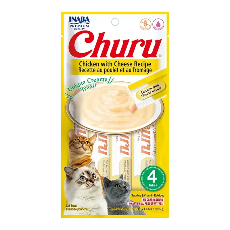 CHURU SOBRE GATO POLLO 4TUBOS