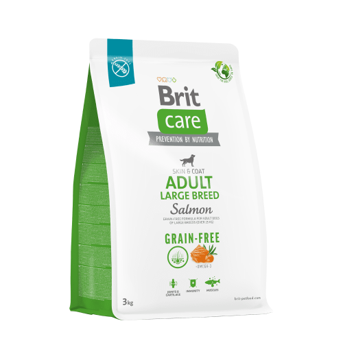 BRIT CARE ADULT LARGE BREED SALMON 3KG