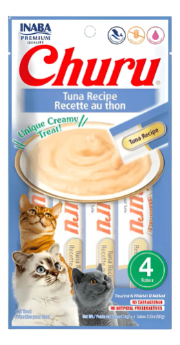 CHURU CAT ATUN-ALMEJA (4TUBOS)