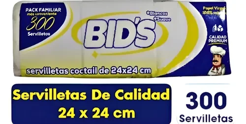 SERVILLETA BIDS 300X10