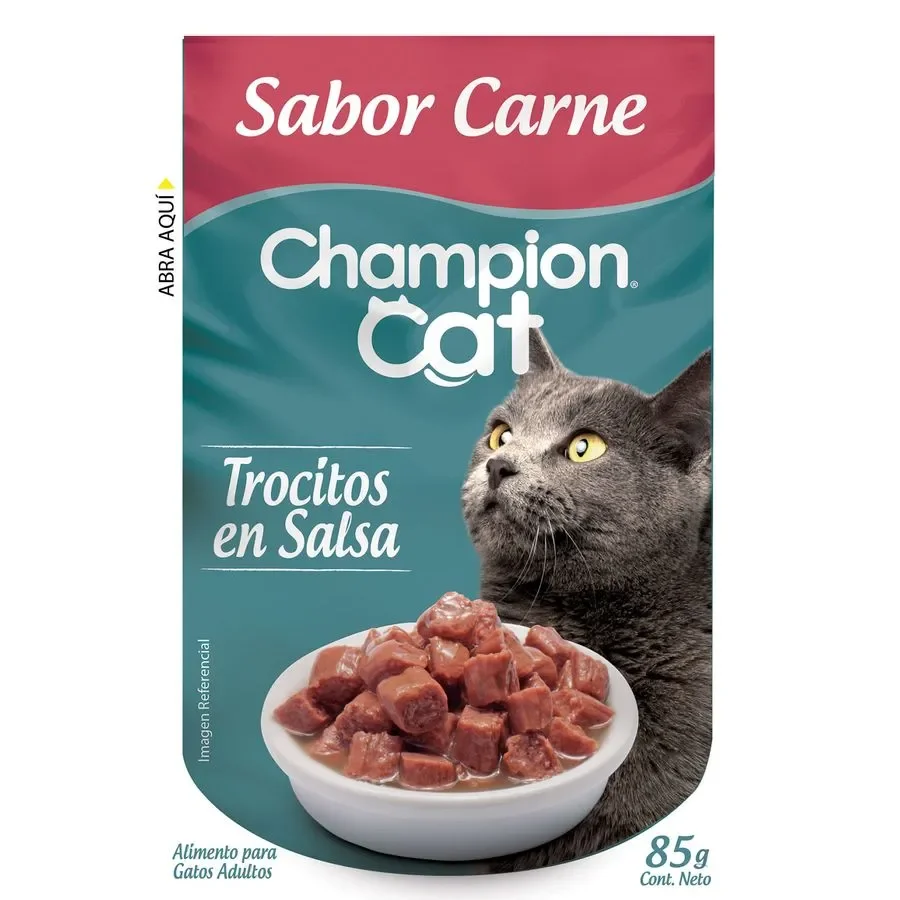 SOBRE CHAMPION CAT  CARNE 100GRS
