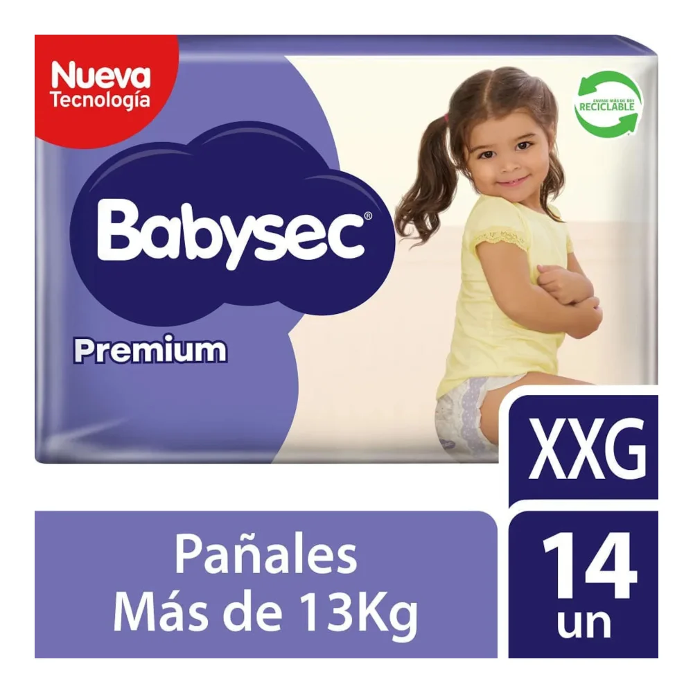 BABYSEC PAÑAL XXG 14und