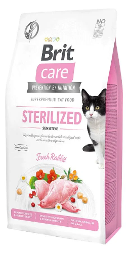BRIT CARE ESTERELIZADO 2KG ADULTO
