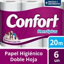 PAPEL H. MANGA CONFORT RINDE PLUSX6
