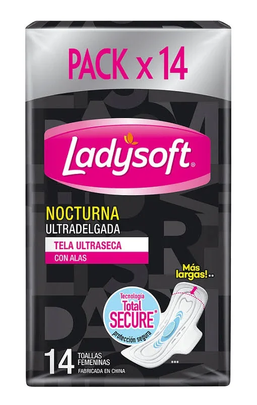 LADY SOFT NOCTURNA ULTRADELGADA 14UND