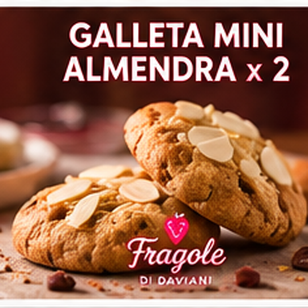 Galleta Mini Almendra x2