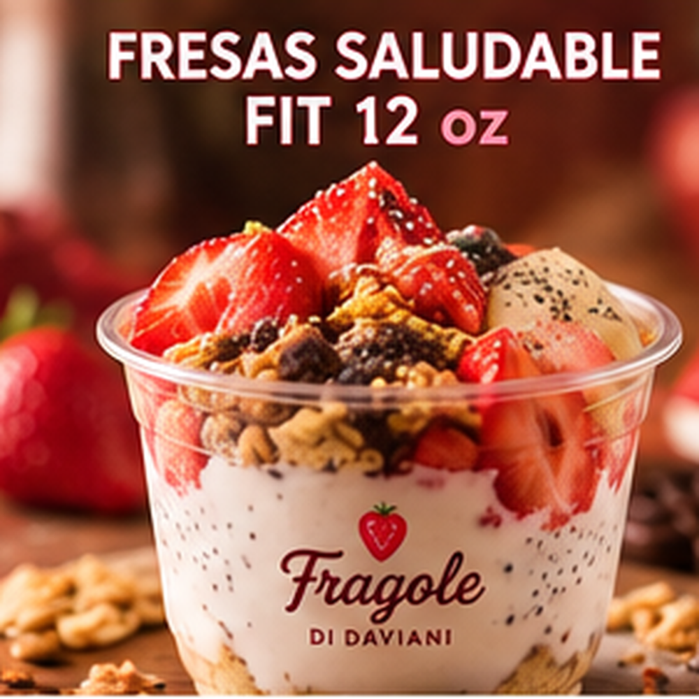 Fresas Saludable  FIT 12
