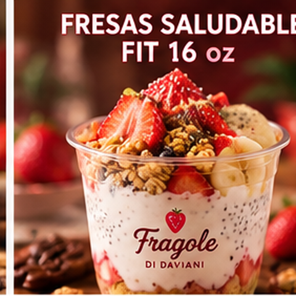 Fresas Saludable FIT 16