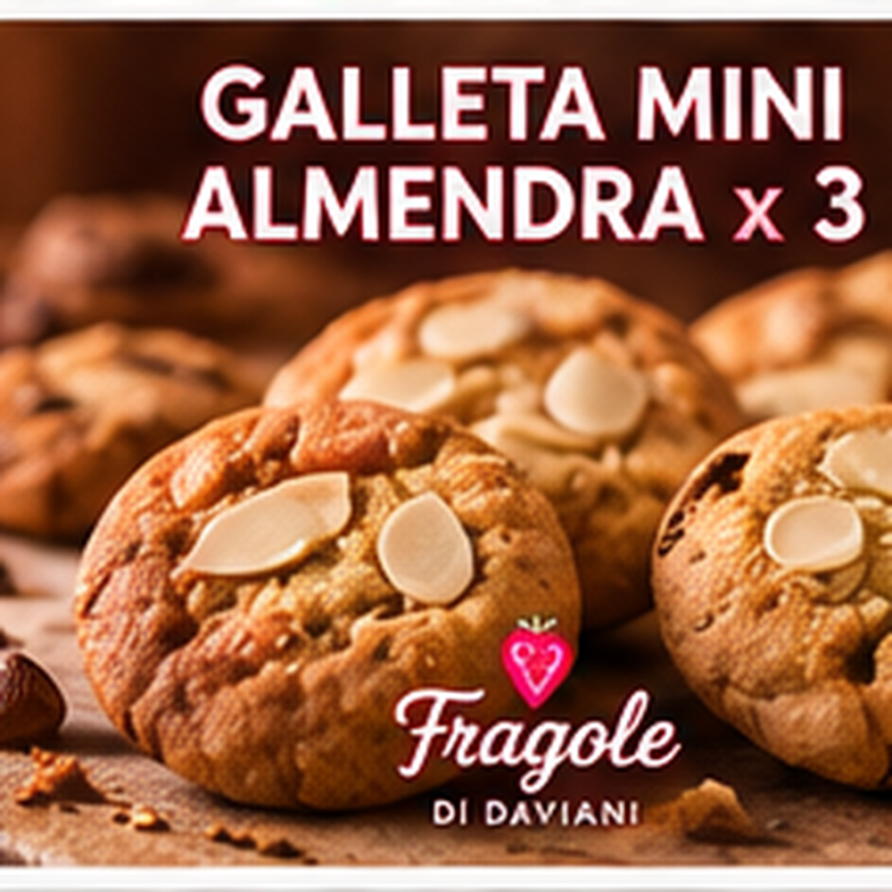 Galleta Mini Almendra x 3