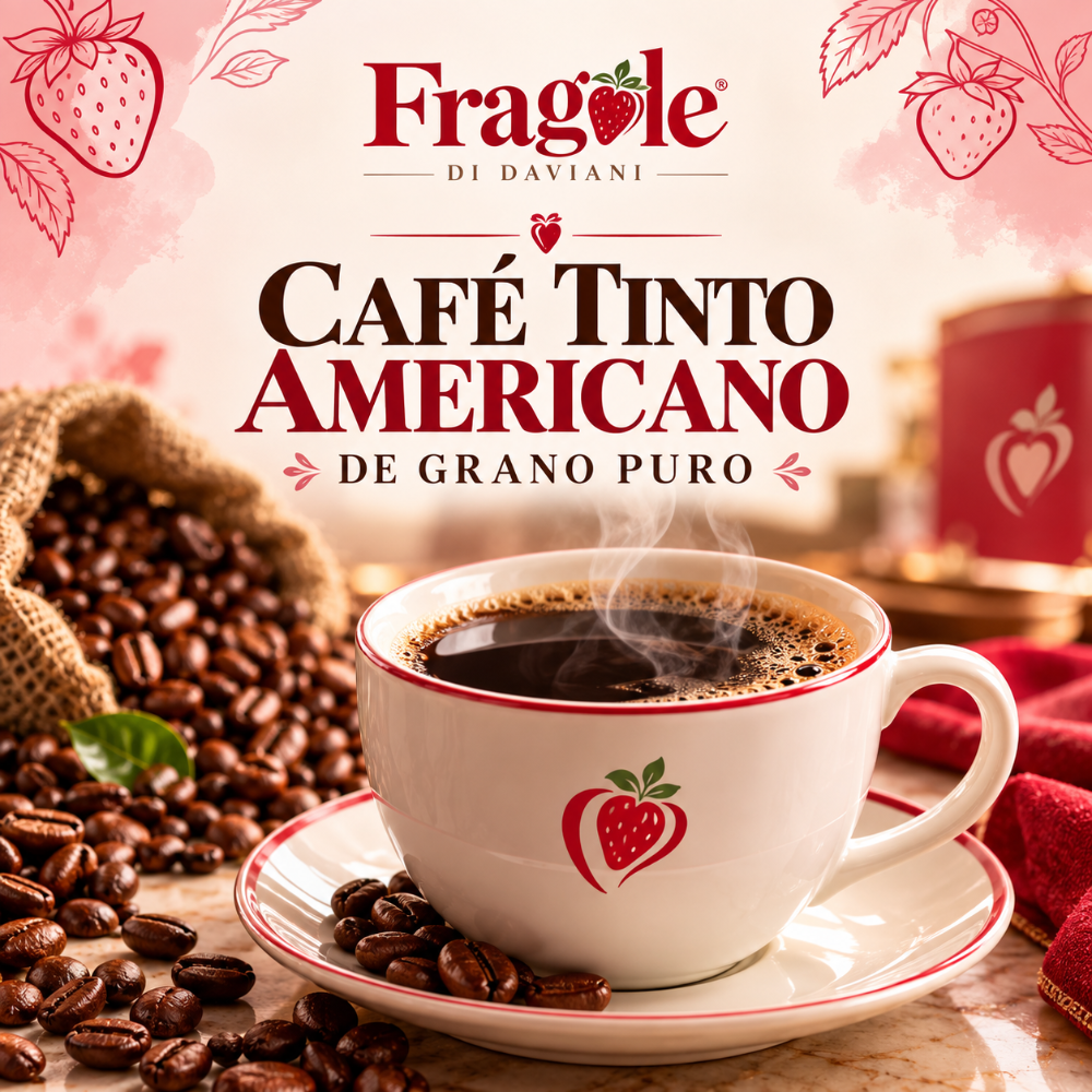 Cafe tinto Americano de Grano puro