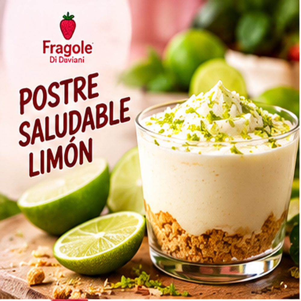 Postre Saludable Limón