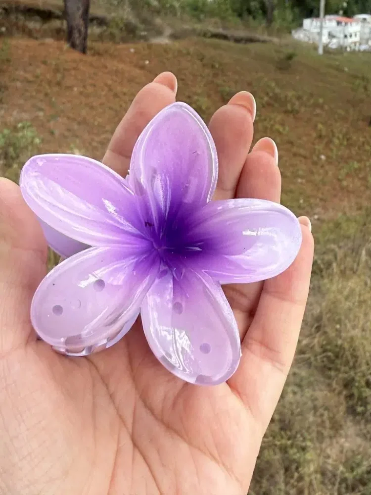 Gancho de Flores Morado