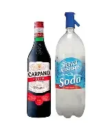 CARPANO + VASO + SODA