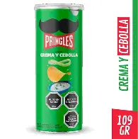 PRINGLES CREMA Y CEBOLLA 109G