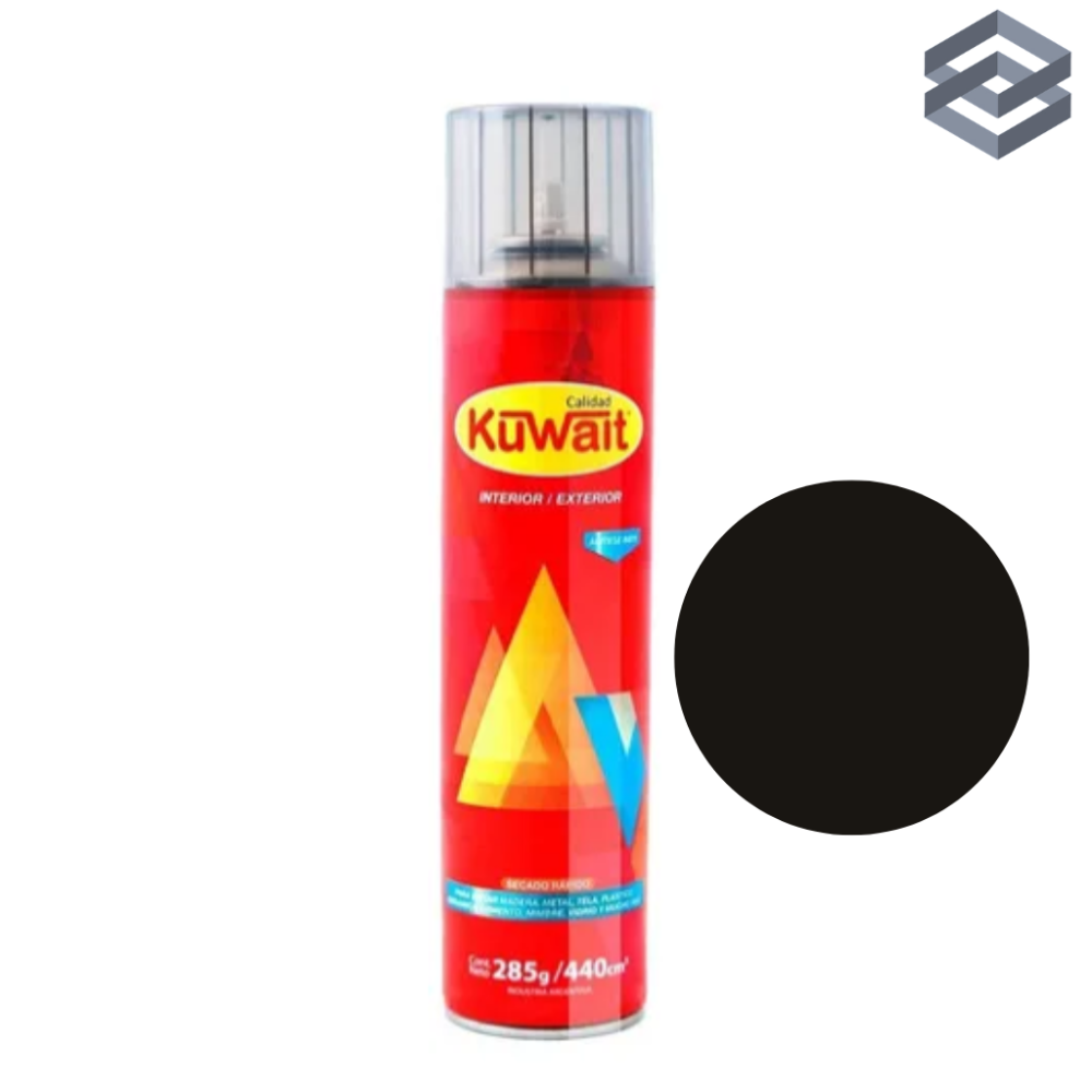 9957 PINTURA KUWAIT NEGRO 440cc