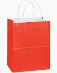BOLSA REGALO NARANJA KRAFT