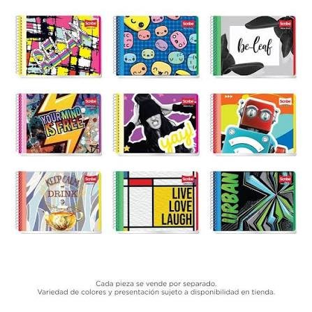 CUADERNO ITALIANO SCRIBE C/GRANDE 3 PIEZAS