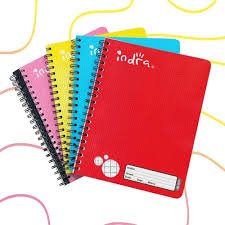 CUADERNO INDRA C/G 0675 4 PIEZAS