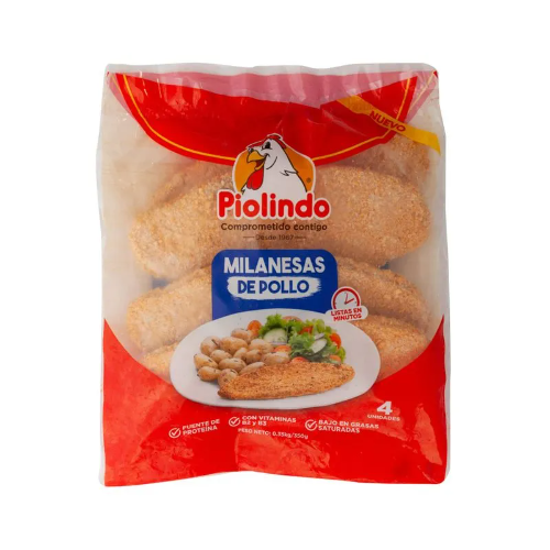 Milanesa de pollo piolindo x unidad