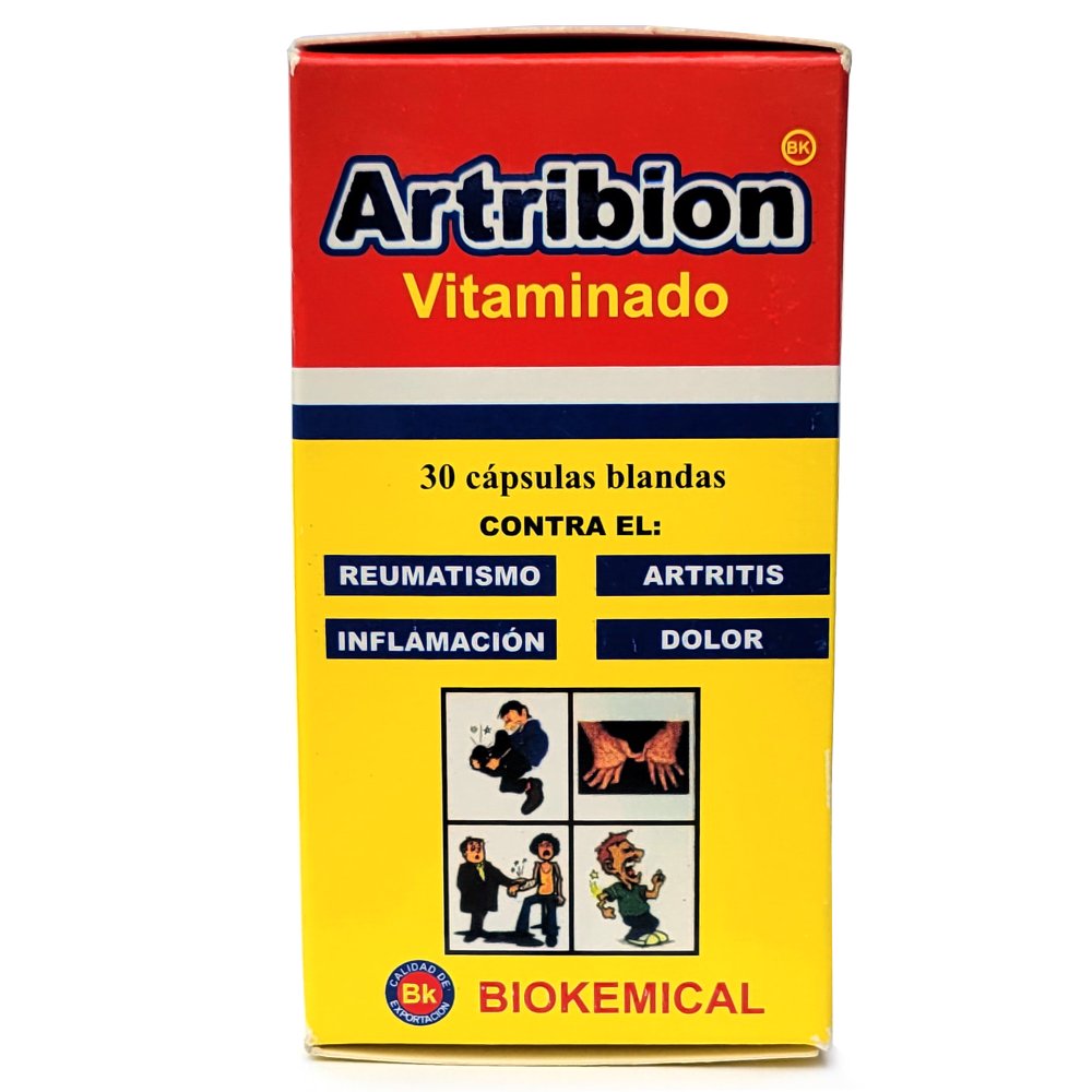 artribion vitaminado 4 capsulas