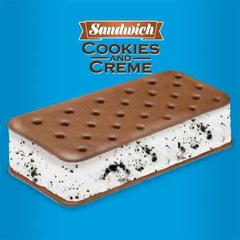 sandwich cookies and cream