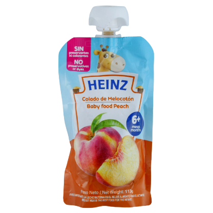 Compota Heinz melocoton 105g