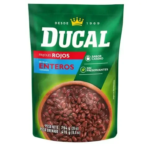 frijo colorado entero DUCAL