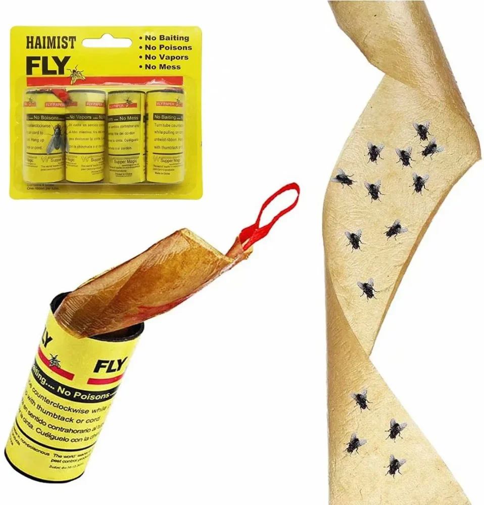 fly catch trap moscas