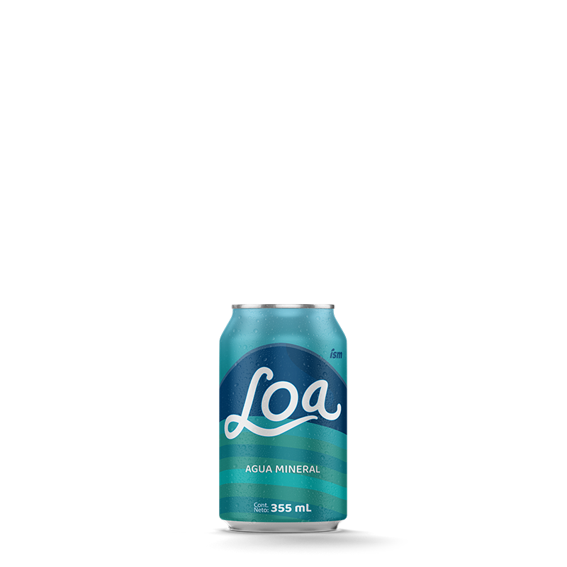 Agua mineral loa 355 ml