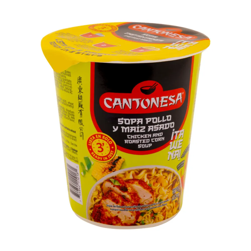Sopa cantonesa maiz asado 65g