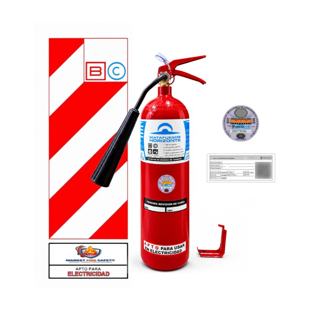 MATAFUEGO BC CO2 3,5KG