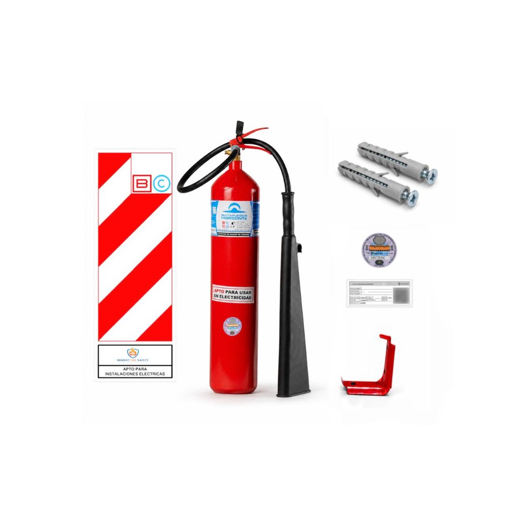MATAFUEGO BC CO2 5KG KIT