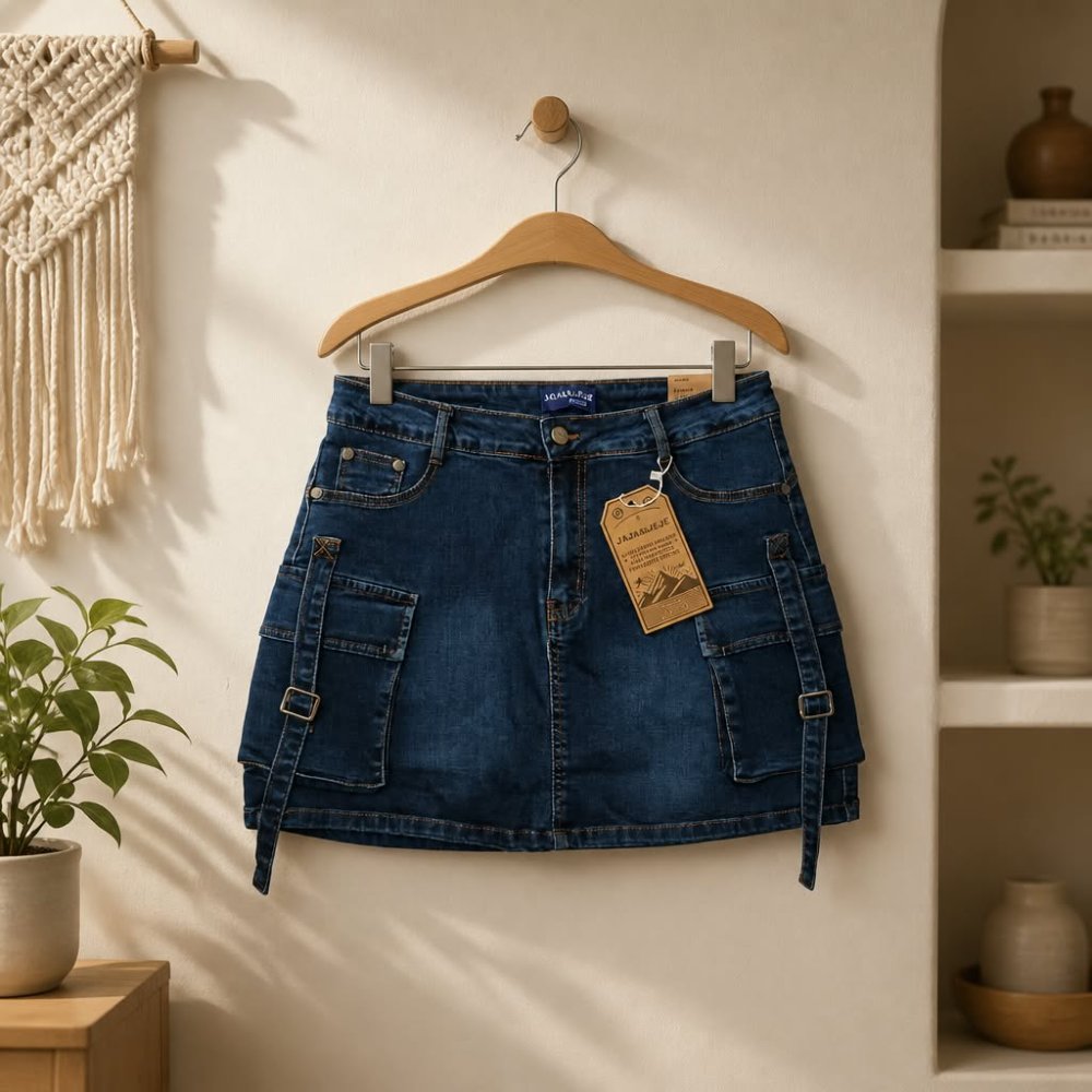 Falda Short Cargo T44