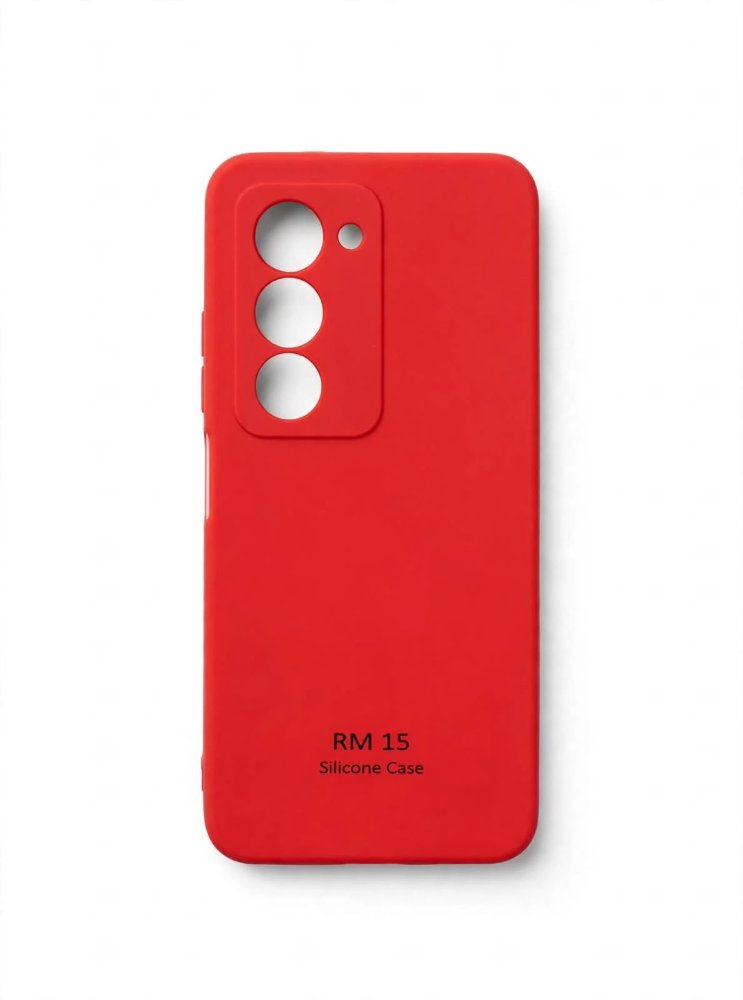Forro xiaomi redmi 15 rojo