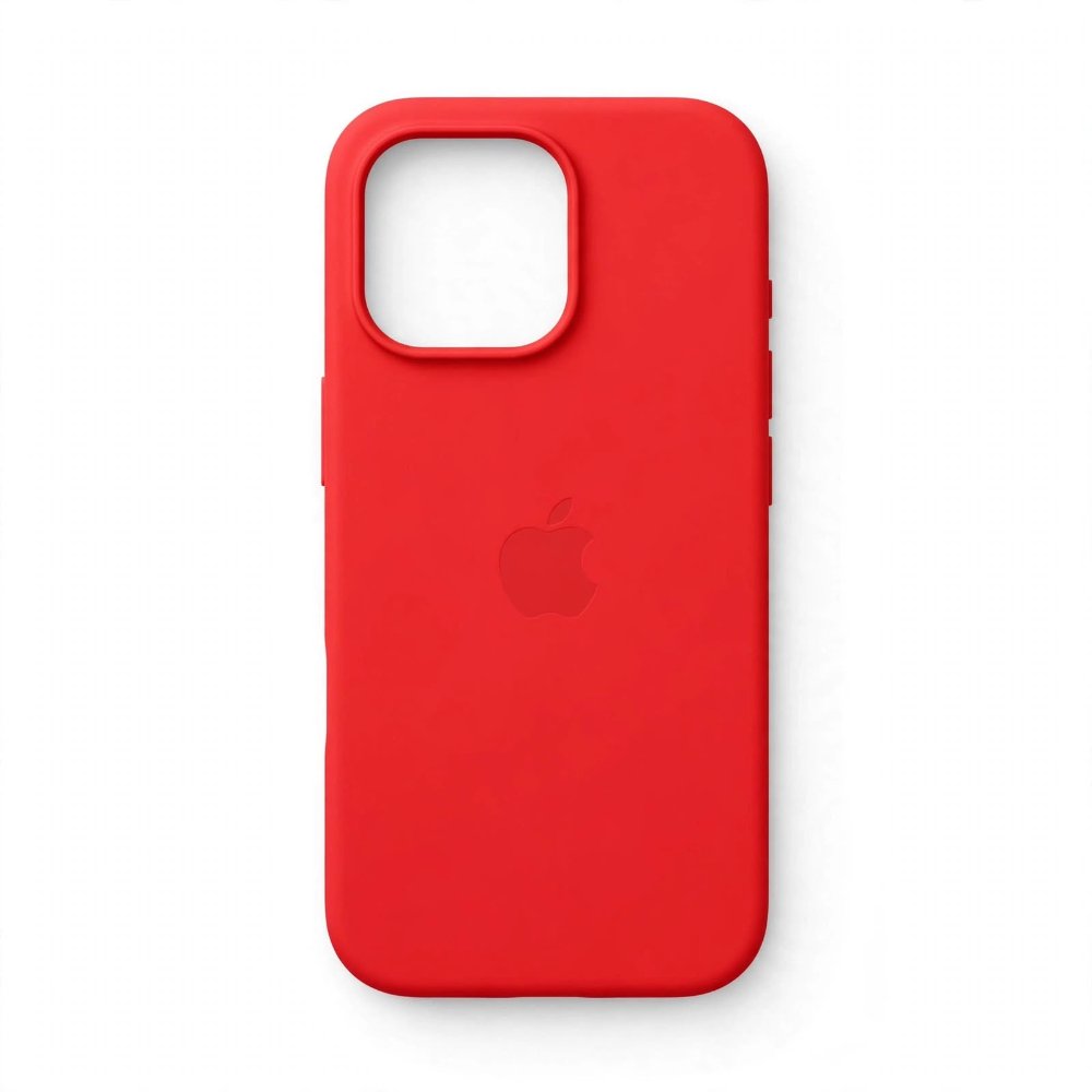 Forro iphone 16 pro max rojo