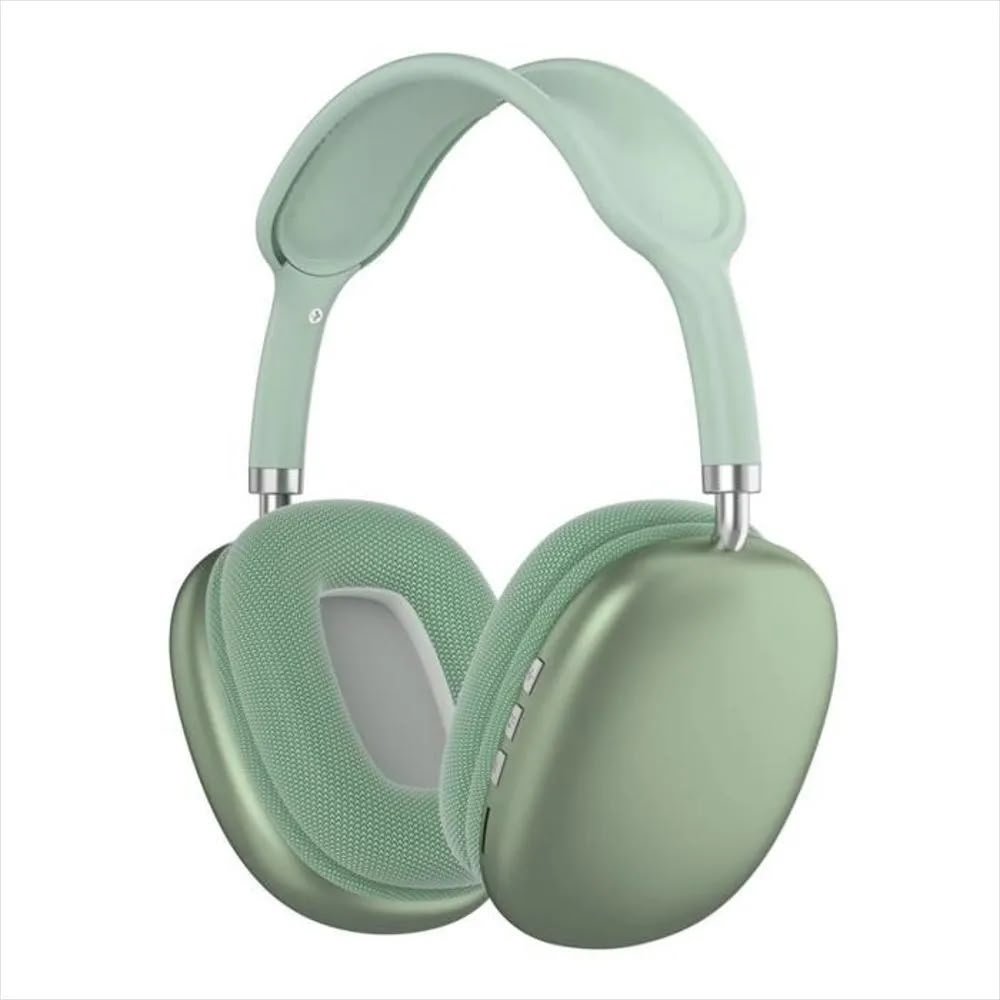 Auriculares inalámbricos over-ear color verde menta
