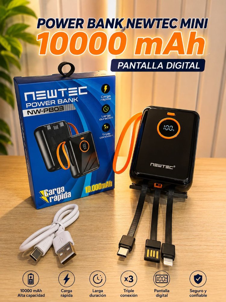 Powe bank 10.000 mah20w