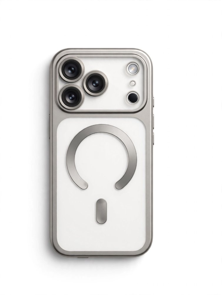Funda MagSafe para iPhone con soporte anillo 17