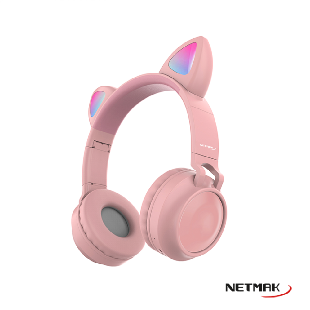 AURICULARES CON VINCHA BT NETMAK NM-CAT