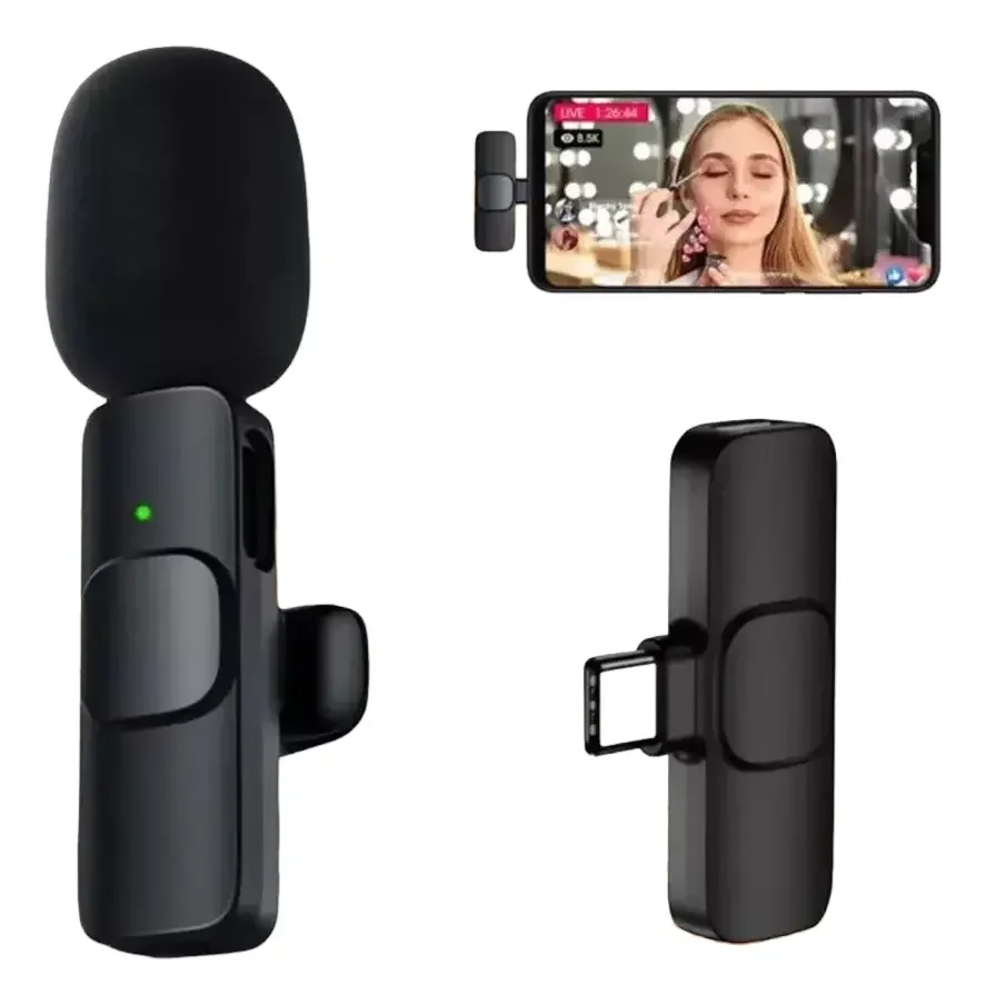 MICROFONO CORBATERO INALAMBRICO MALIBU K8