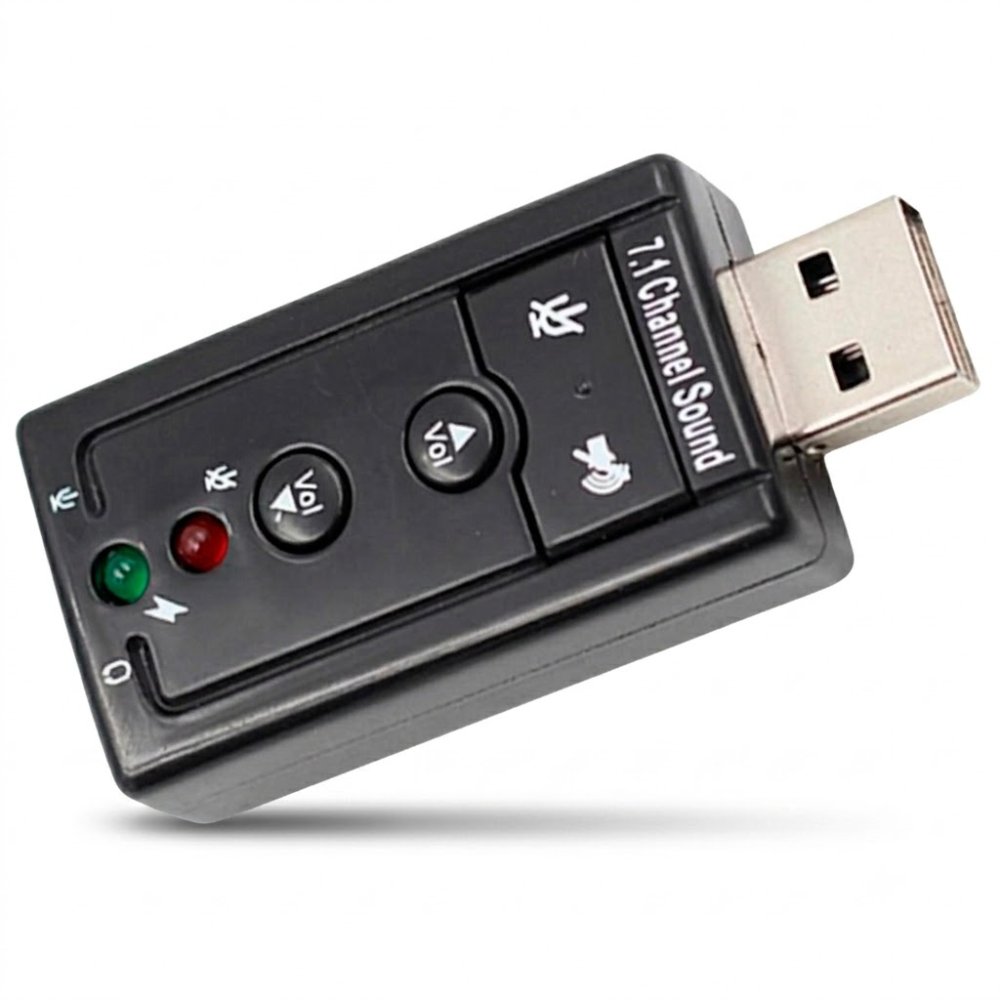 ADAPTADOR PLACA DE SONIDO NETMAK NM-SU8CH