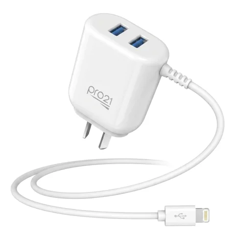 CARGADOR PRO21 LIGHTNING 3.1A