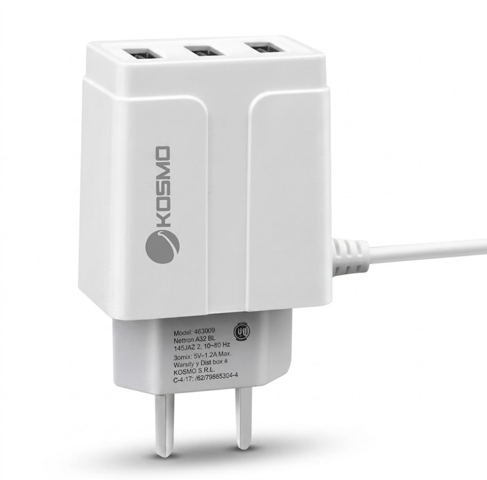 CARGADOR KOSMO LIGHTNING 3.3A